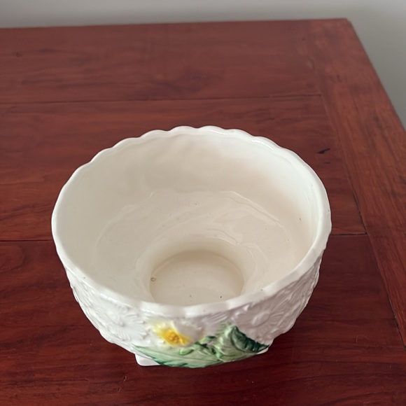 Vtg Rubens Originals 2102 Pedestal daisy Ceramic flower planter - Picture 3 of 7